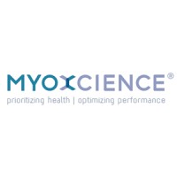 MYOXCIENCE logo, MYOXCIENCE contact details