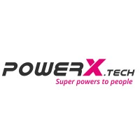 powerX.tech logo, powerX.tech contact details