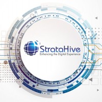 StrataHive logo, StrataHive contact details