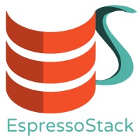 EspressoStack logo, EspressoStack contact details