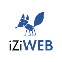 iZiWeb logo, iZiWeb contact details