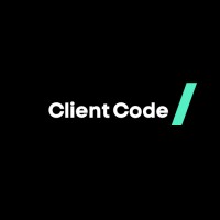 ClientCode.io logo, ClientCode.io contact details