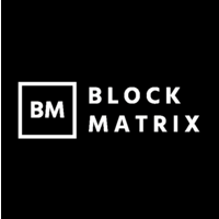 Blockmatrix.io logo, Blockmatrix.io contact details