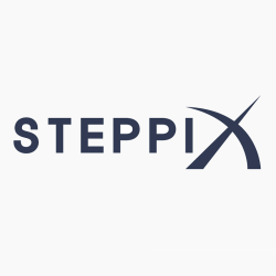 Steppix logo, Steppix contact details