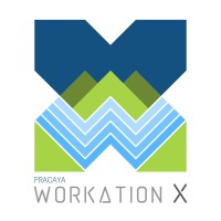 WorkationX logo, WorkationX contact details