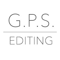 G.P.S. Editing logo, G.P.S. Editing contact details