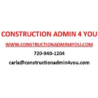 Construction Admin 4 You logo, Construction Admin 4 You contact details