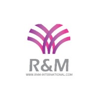 R&M International logo, R&M International contact details