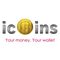 iCoins® logo, iCoins® contact details