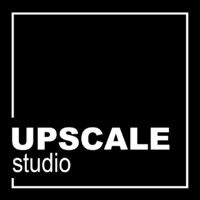 UPSCALE studio logo, UPSCALE studio contact details