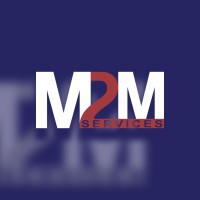 M2M Services logo, M2M Services contact details