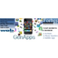 GenApps logo, GenApps contact details