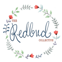 The Redbud Collective logo, The Redbud Collective contact details