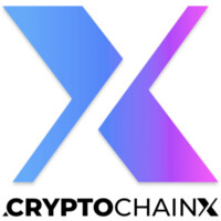 CryptochainX logo, CryptochainX contact details