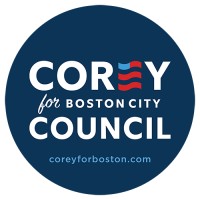 Corey for Boston City Council logo, Corey for Boston City Council contact details