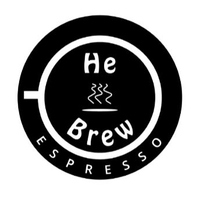 He Brew Espresso logo, He Brew Espresso contact details