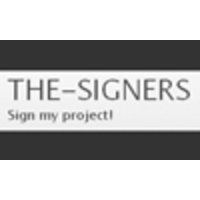 THE-SIGNERS logo, THE-SIGNERS contact details