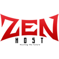 ZENHOST logo, ZENHOST contact details