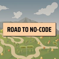 Road to No-Code logo, Road to No-Code contact details