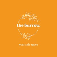 The Burrow logo, The Burrow contact details