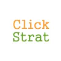 ClickStrat logo, ClickStrat contact details