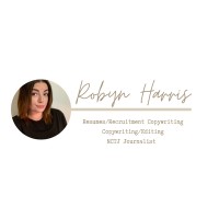 Robyn Harris Writes logo, Robyn Harris Writes contact details