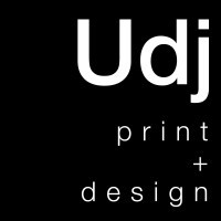 UDJ Print + Design logo, UDJ Print + Design contact details