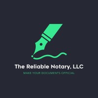 Reliable Notary logo, Reliable Notary contact details