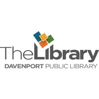 Davenport Public Library logo, Davenport Public Library contact details