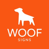 Woof Signs logo, Woof Signs contact details