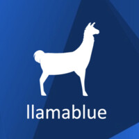 Llamablue logo, Llamablue contact details