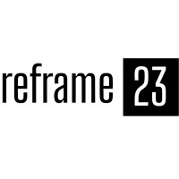 reframe23 logo, reframe23 contact details