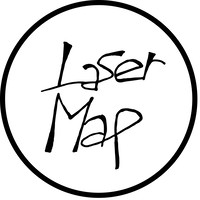 Laser Map logo, Laser Map contact details