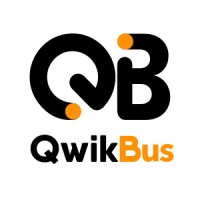 QwikBus logo, QwikBus contact details