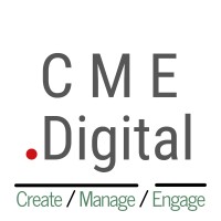 CME Digital logo, CME Digital contact details