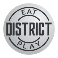 District Eat & Play logo, District Eat & Play contact details