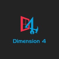 Dimension 4 logo, Dimension 4 contact details