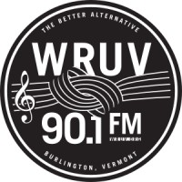 90.1 WRUV FM Burlington logo, 90.1 WRUV FM Burlington contact details