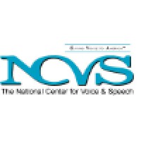 National Center for Voice and Speech logo, National Center for Voice and Speech contact details