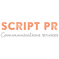 Script PR logo, Script PR contact details