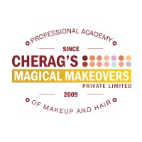 'Cherag''s Magical Makeover' logo, 'Cherag''s Magical Makeover' contact details