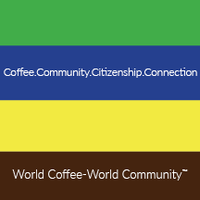 World Coffee-World Community™ logo, World Coffee-World Community™ contact details