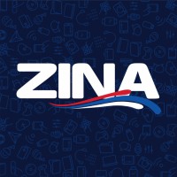 ZINA logo, ZINA contact details