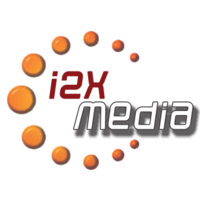 i2X Media logo, i2X Media contact details