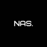 NAS. logo, NAS. contact details