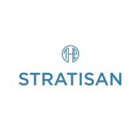 The Stratisan logo, The Stratisan contact details