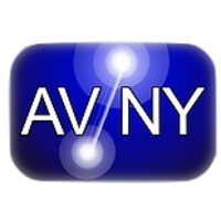 AV/NY logo, AV/NY contact details