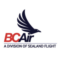 BC Air logo, BC Air contact details