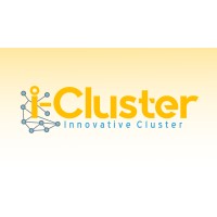 i-Cluster logo, i-Cluster contact details