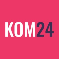 KOM24 logo, KOM24 contact details